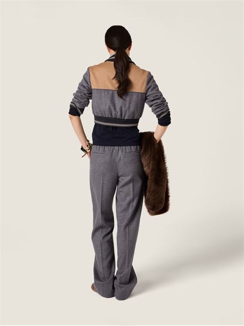 Pantalone jogging MIU MIU | MP1948125QF0031